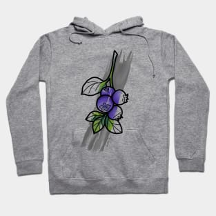 Blueberry Art Hoodie